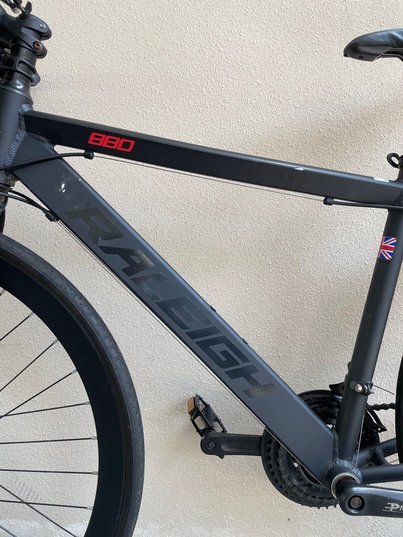 Raleigh hybrid bike rl880 cheap