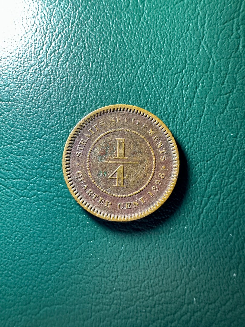 Rare Quarter Cent 1 4 Cent 1898 Queen Victoria Straits Settlements rare-quarter-cent-1-4-cent-1898-queen-victoria-straits-settlements