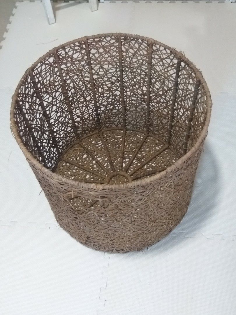 Rattan round center table, Furniture & Home Living, Furniture, Tables