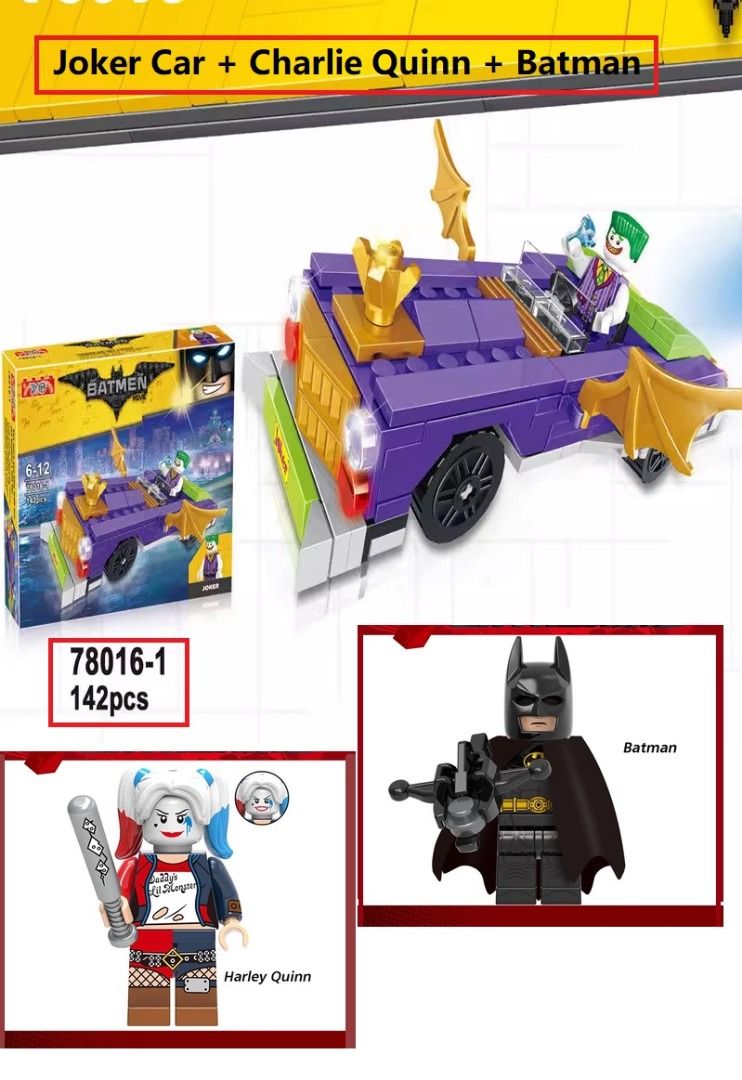 Lego batman movie joker car store
