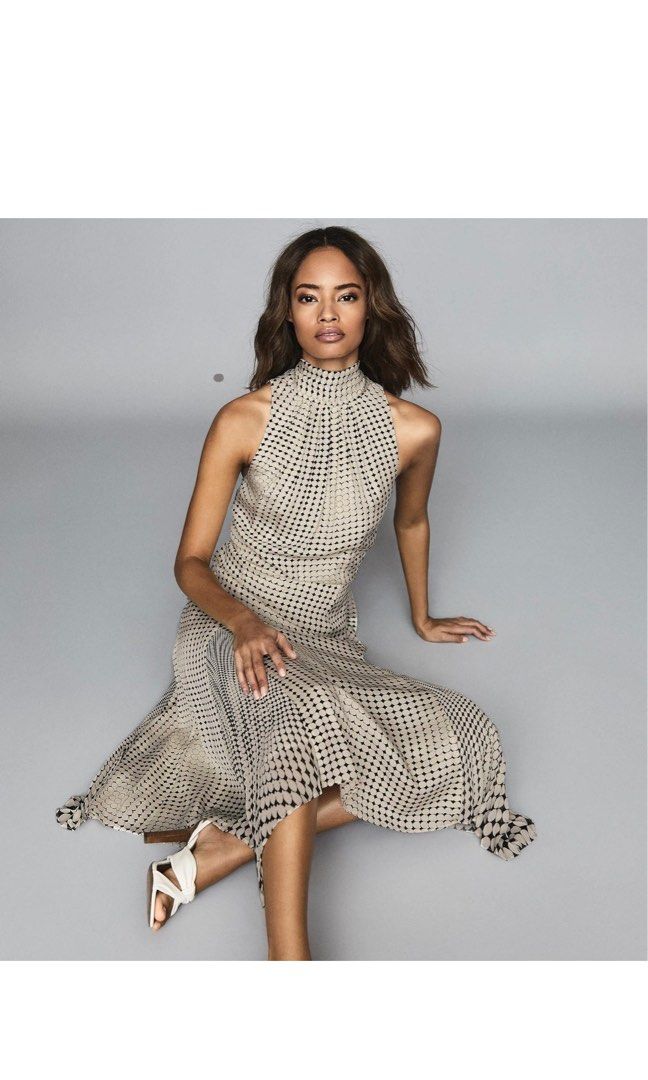 Reiss polka dot dress best sale