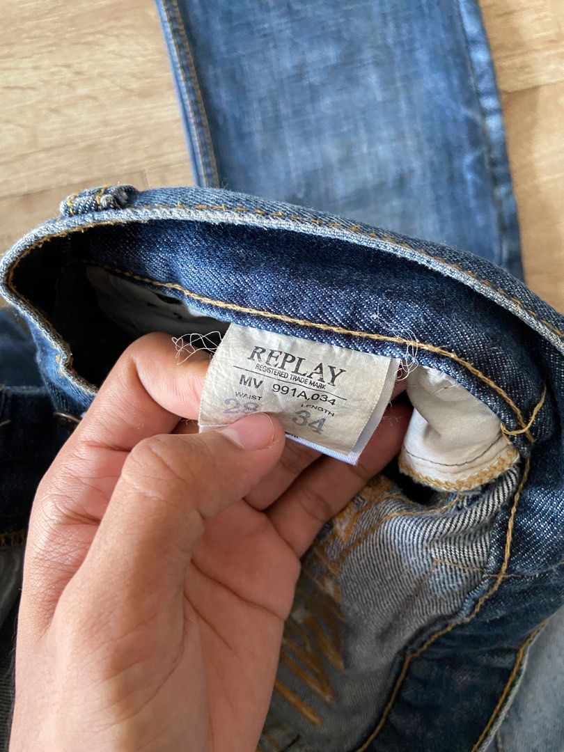 Replay bootcut on sale jeans mens