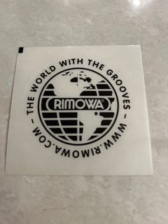 Suitable for rimowa trolley case Logo sticker 3.3cm size (1pc