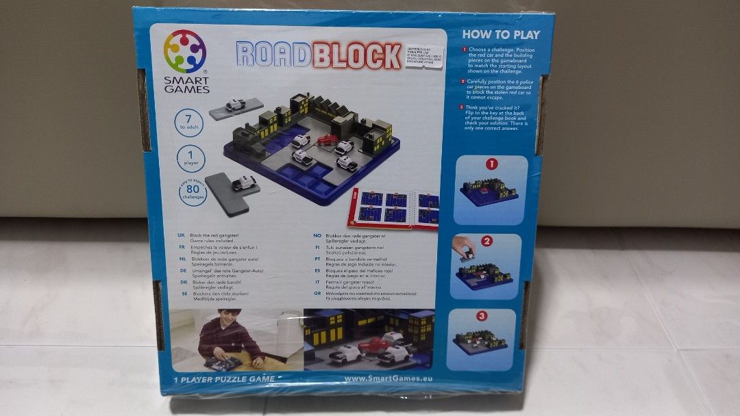 RoadBlock Mindgame, Hobbies Toys, Toys Games on Carousell