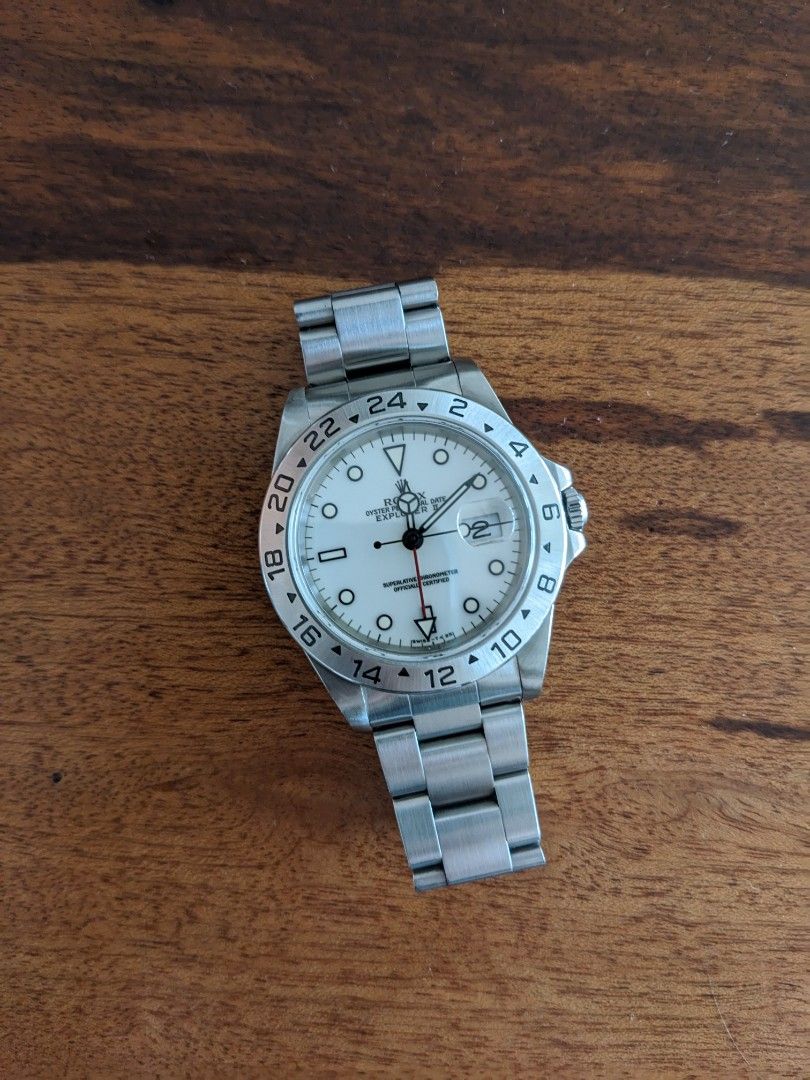 Rolex 16570 Explorer 2 Polar Tritium Luxury Watches on Carousell