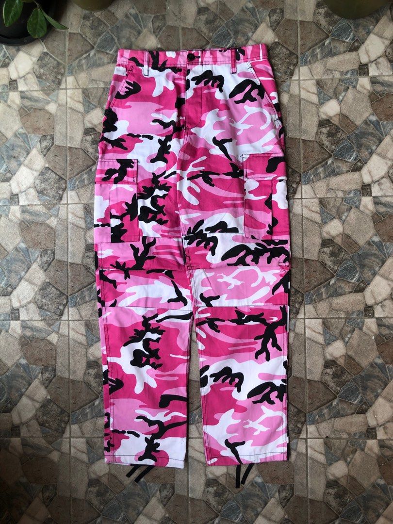 Rothco bdu pink sales camo cargo pants