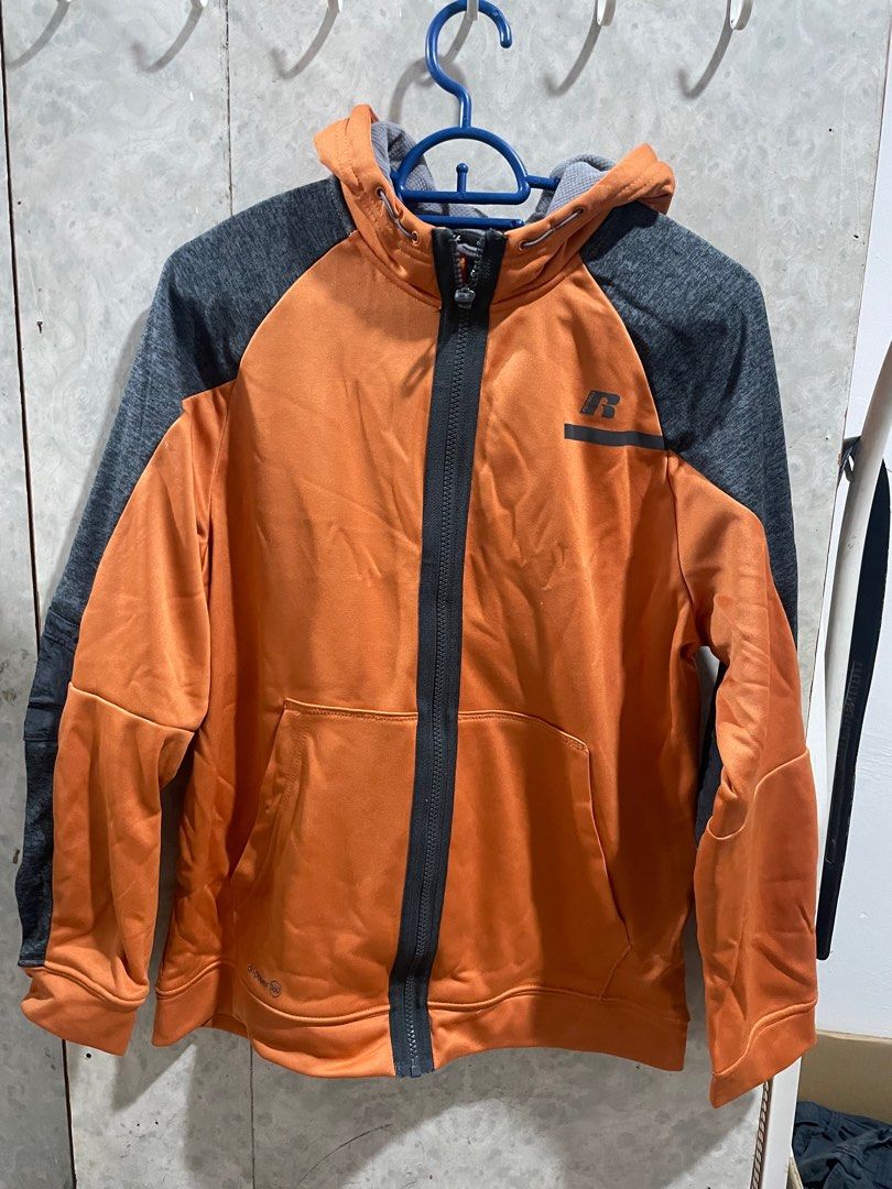 Russell men's hooded tech jacket best sale