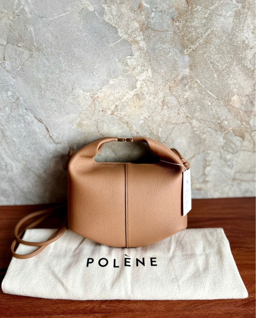 SALE‼️ NEW Polene beri camel, Barang Mewah, Tas & Dompet di Carousell