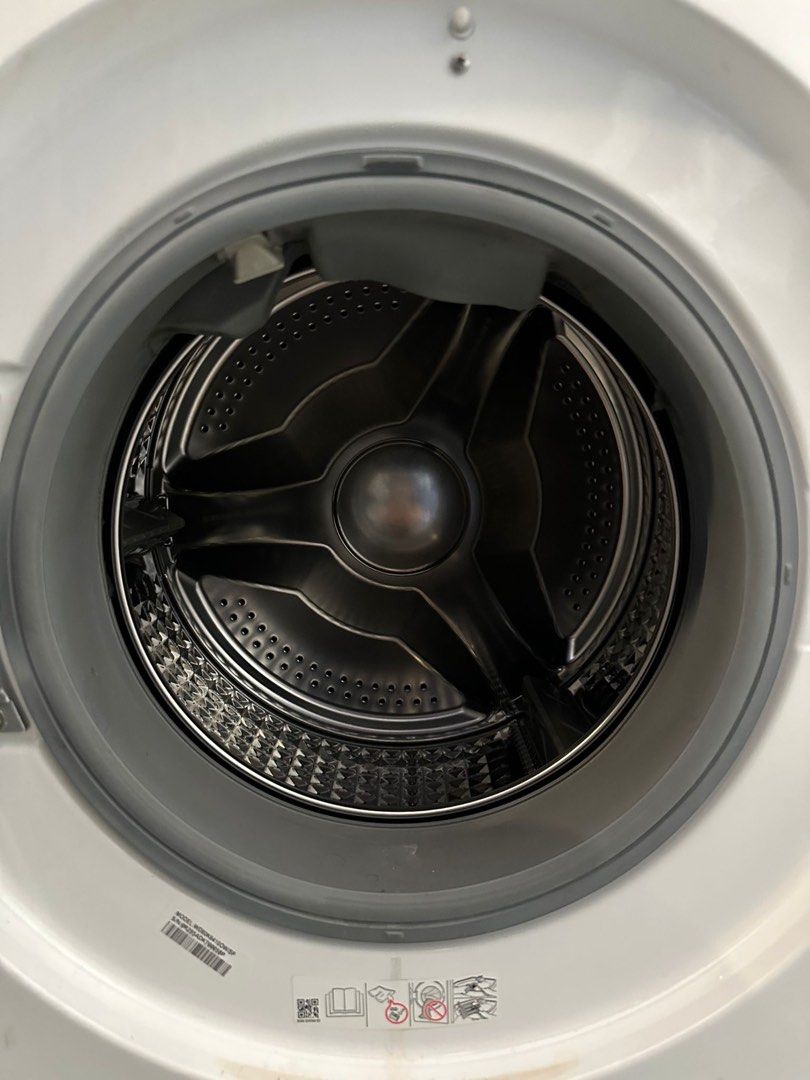 Samsung 8kg/6kg Washer Dryer WD80K6410OW/SP, TV & Home Appliances