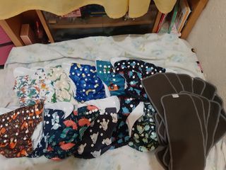 Selling my baby Cloth Diaper's. Used but not abused. Good Condition