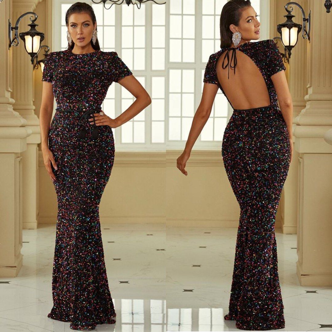 Party wear gown shein clearance