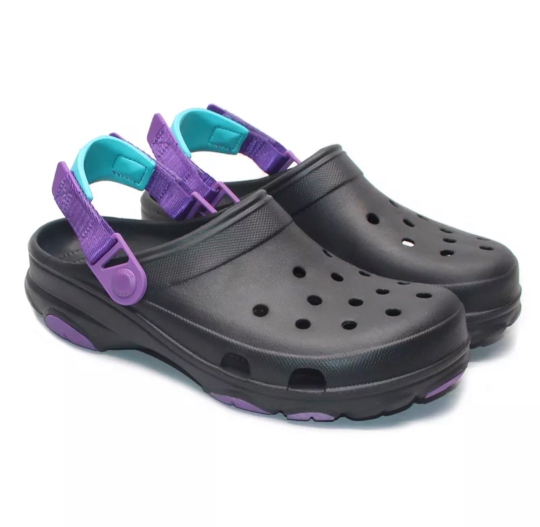 Purple crocs clearance mens