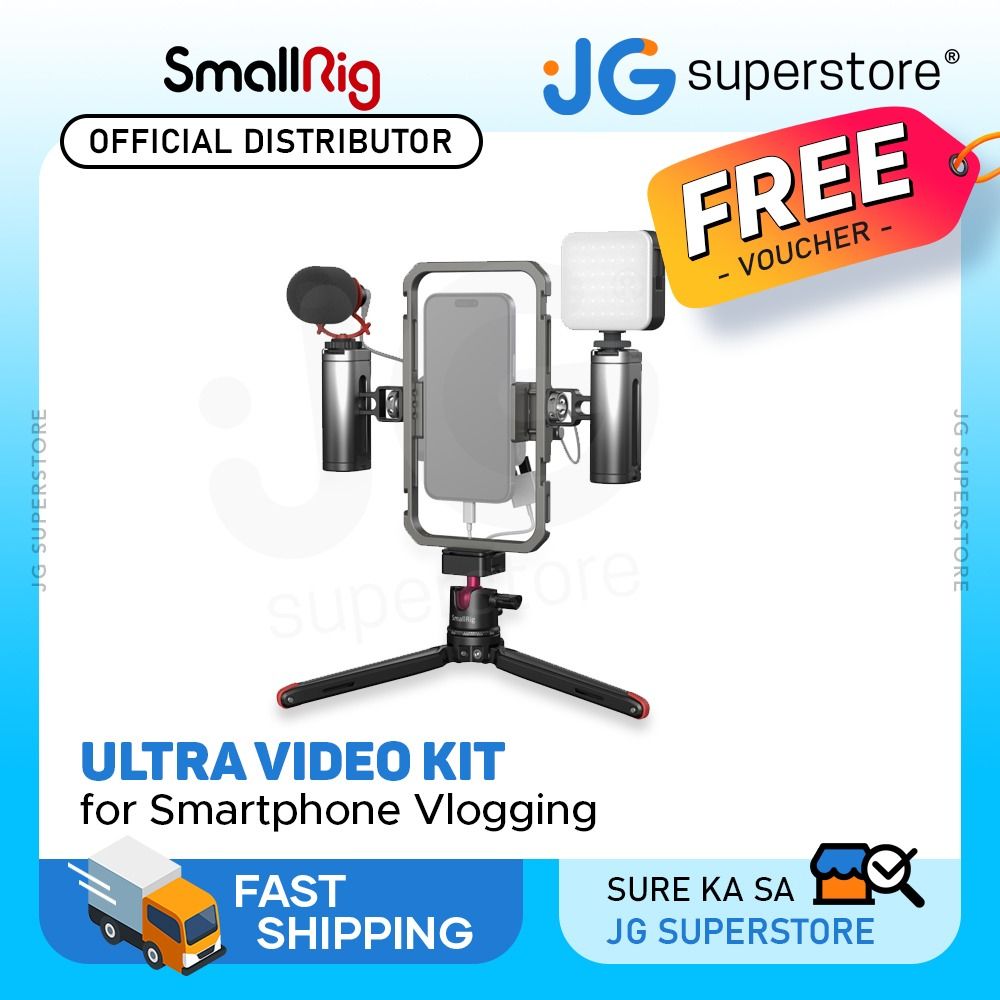 SmallRig All-in-One Classic / Ultra Video Kit with Mobile Phone Cage ...