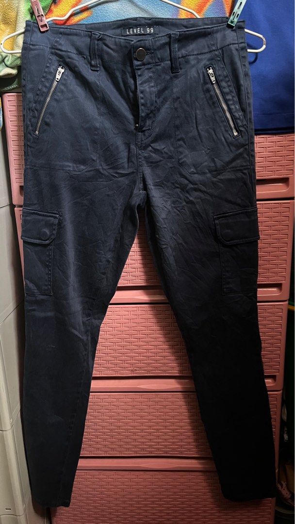 Soft denim Cargo Pants, Women's Fashion, Bottoms, Other Bottoms on