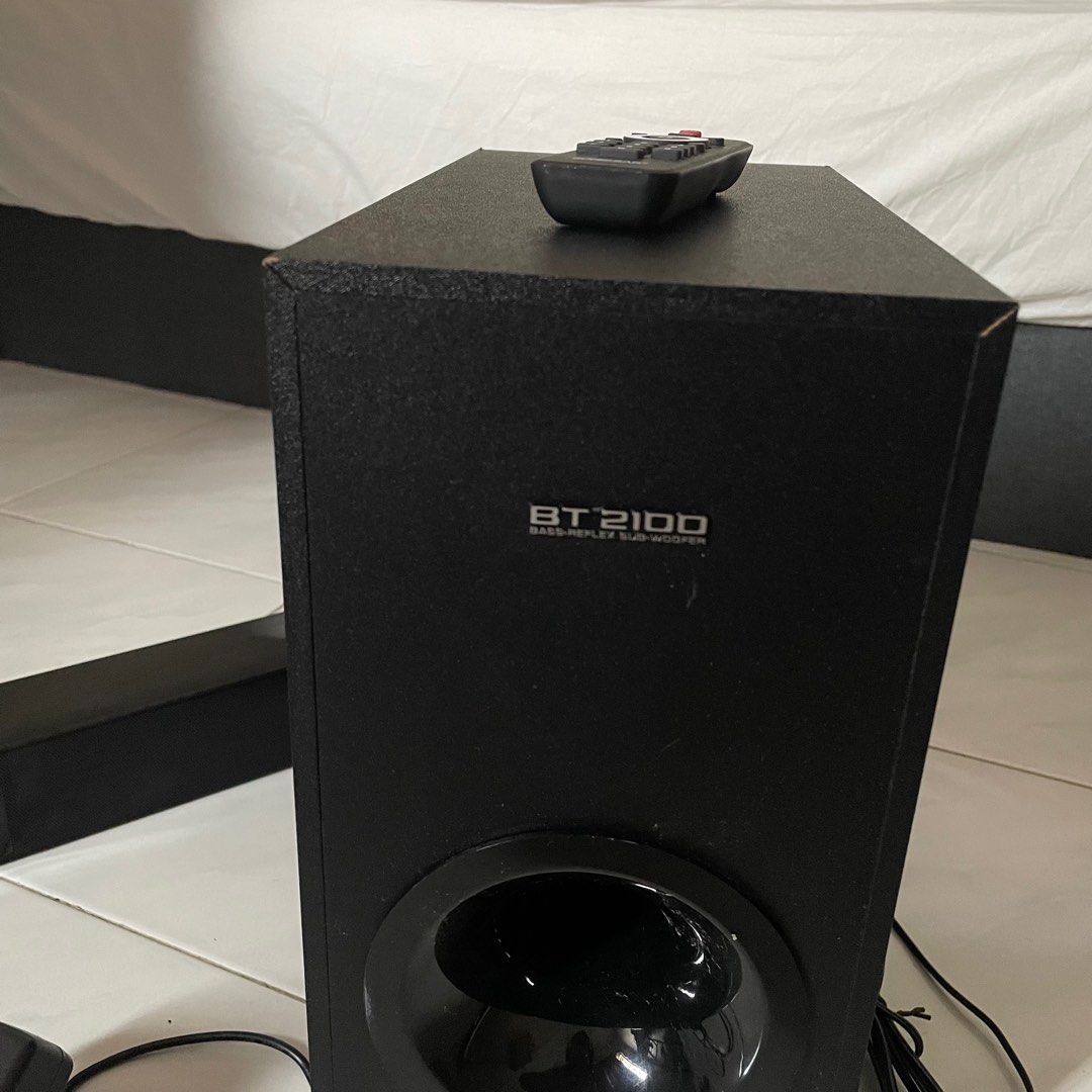 Sonicgear bt2100 connect sale to tv
