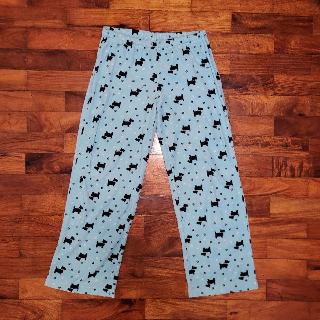 Sonoma Light Blue Dog Print Pajama Men s Fashion Bottoms Sleep