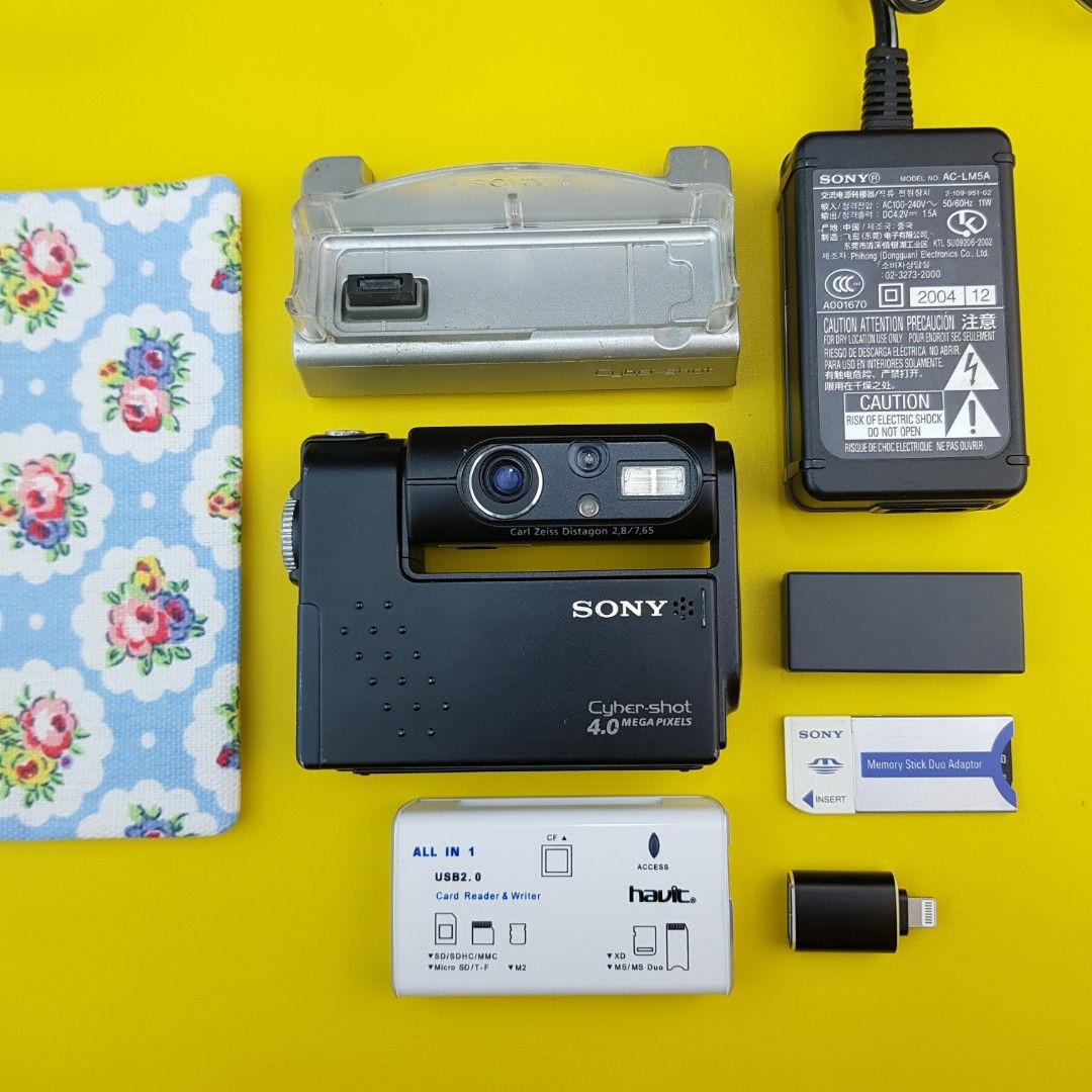 SONY CYBERSHOT DSC-F77 RARE (digicam/camdig/digital pocket camera ...
