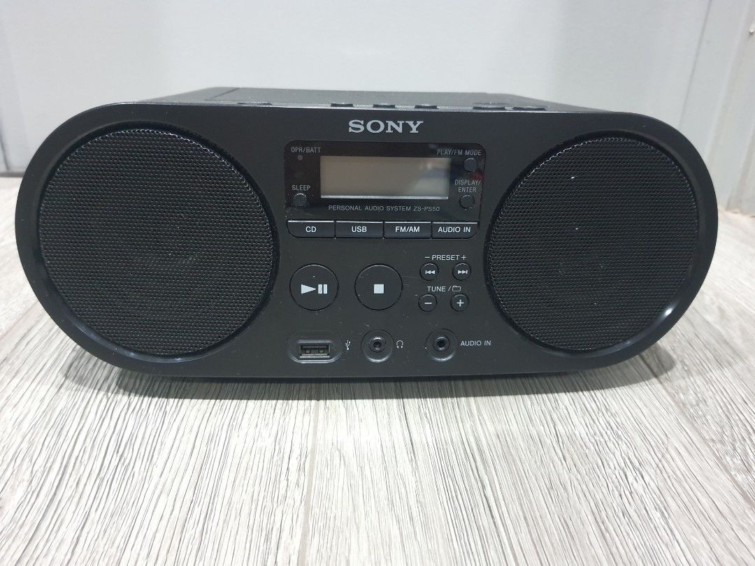 Sony ZSPS50 Personal Audio System, Audio, Portable Music Players on