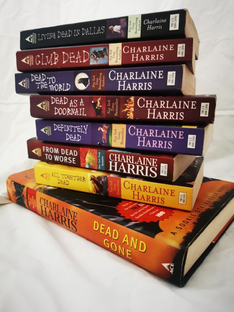 Sookie Stackhouse novels, Hobbies & Toys, Books & Magazines, Fiction & NonFiction on Carousell