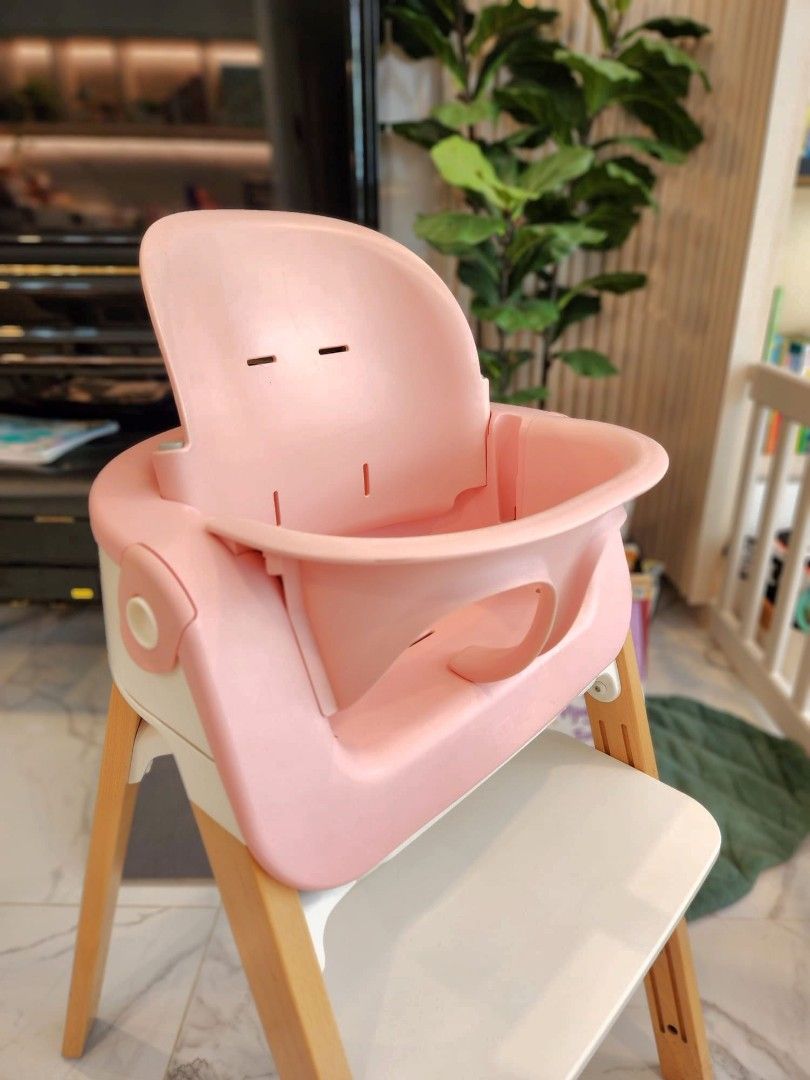 Stokke pink sales high chair