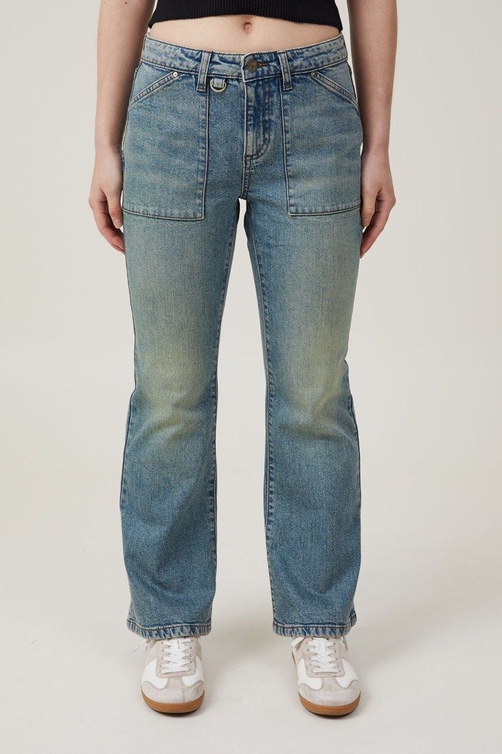 Stretch Bootcut Flare Jeans, Women's Fashion, Bottoms, Jeans & Leggings on  Carousell