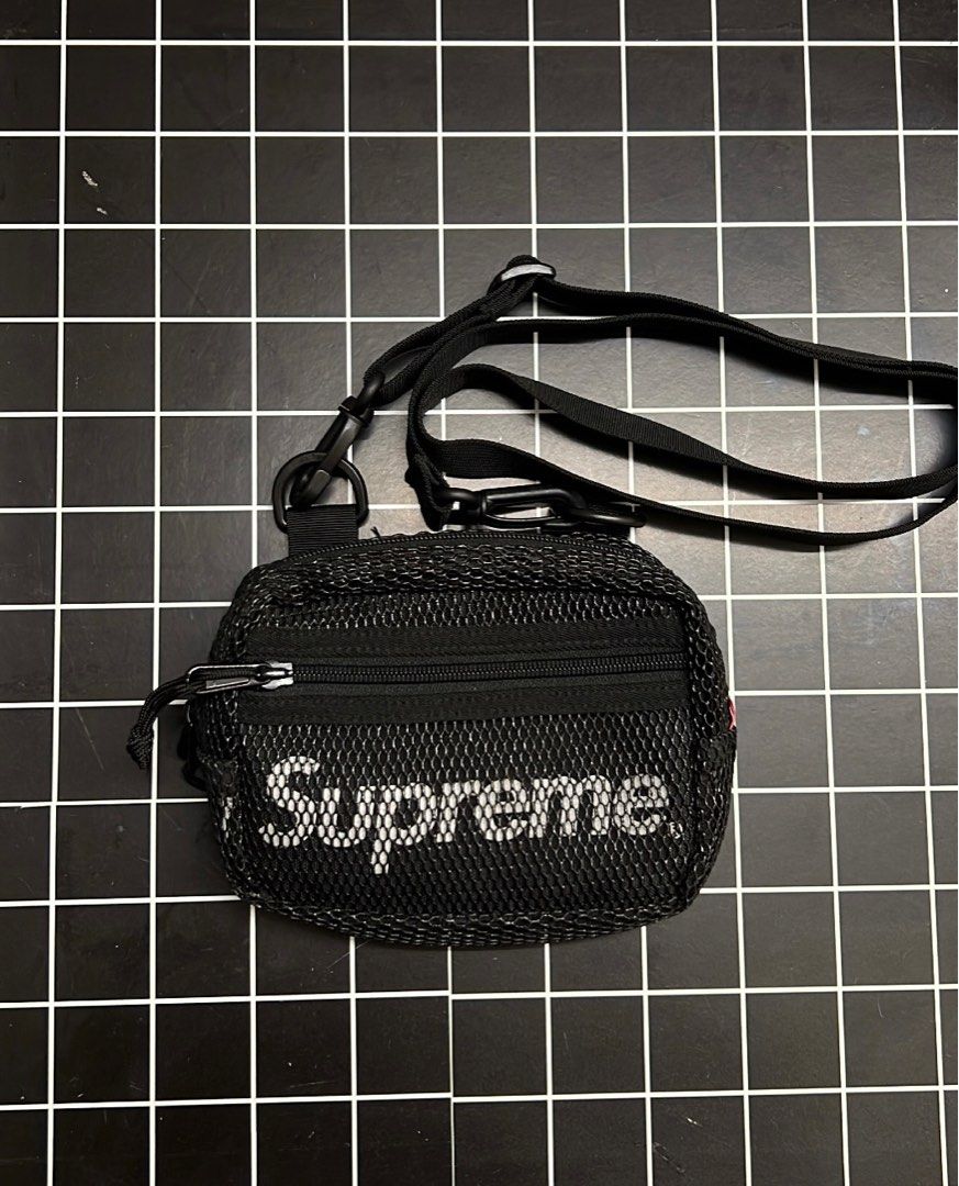 Supreme small shoulder best sale bag black