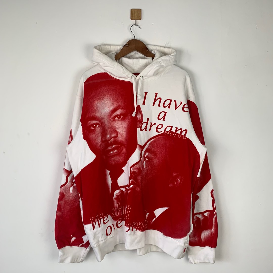 Martin luther king store hoodie supreme