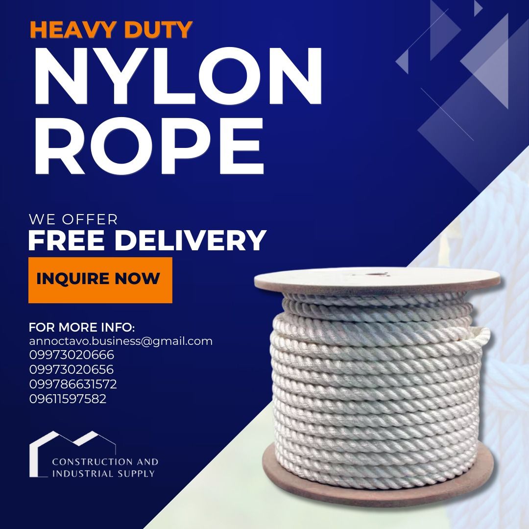 Synthetic Rope | Nylon Fibers | Strength | Marine Rope | Outdoor ...