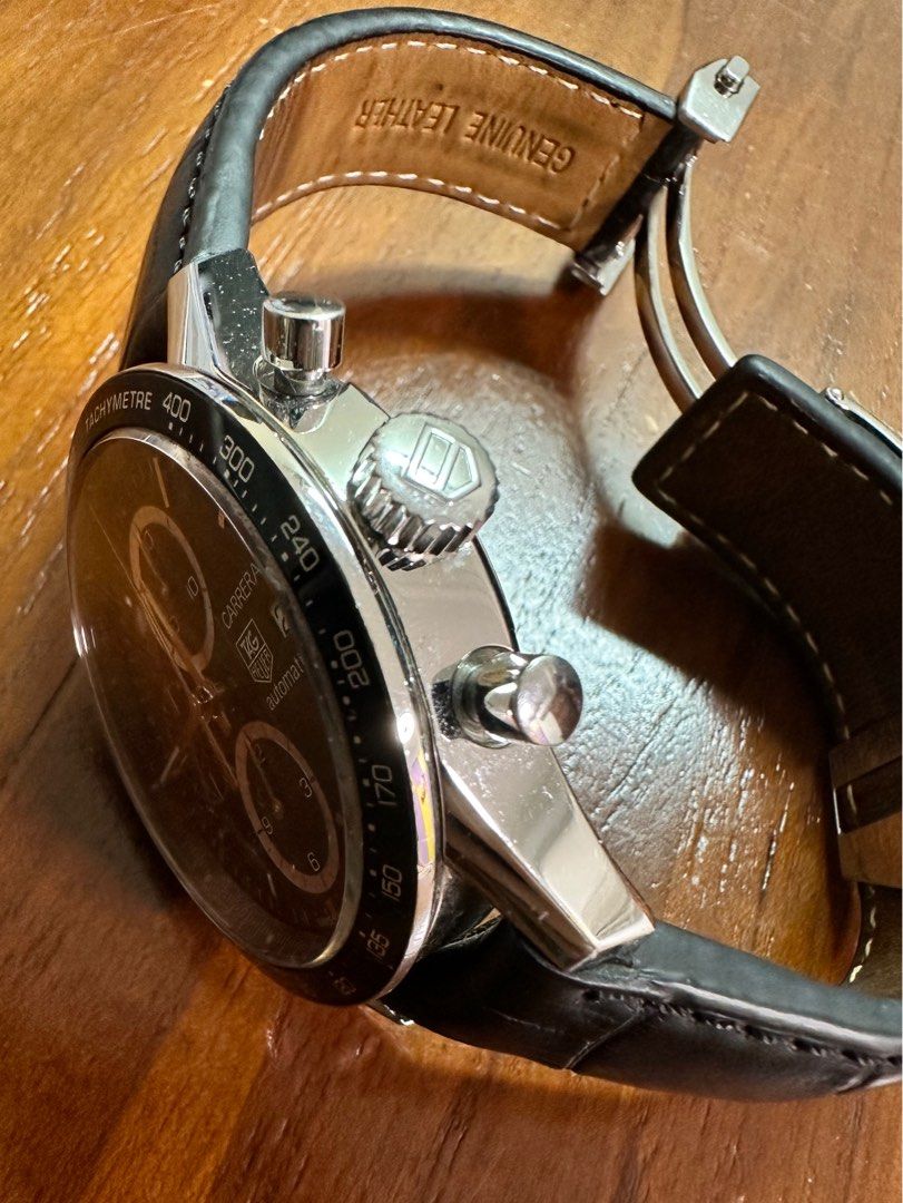Tag heuer carrera on sale calibre 16 alligator strap