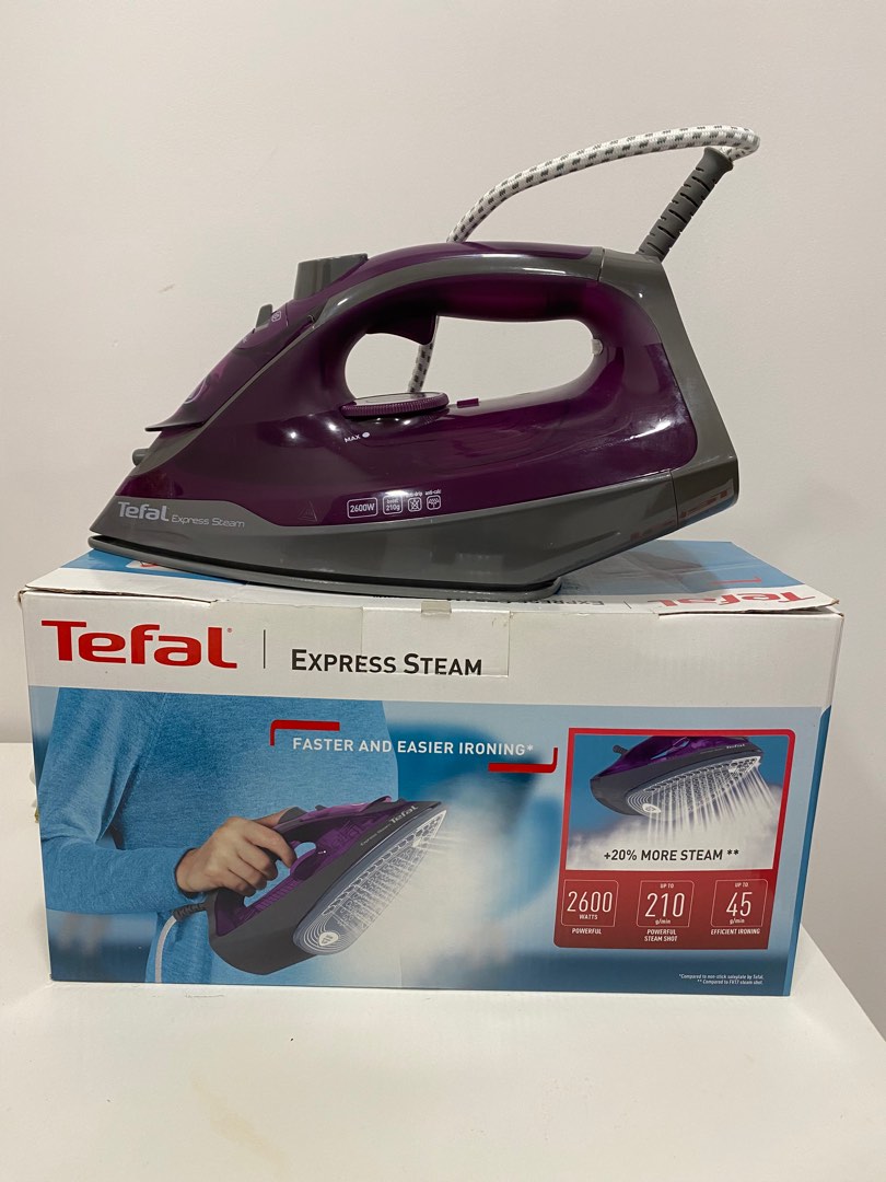 Tefal steam iron, TV & Home Appliances, Irons & Steamers on Carousell