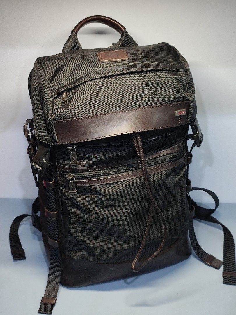 Tumi Kinser Flap Backpack Luxury Bags Wallets on Carousell