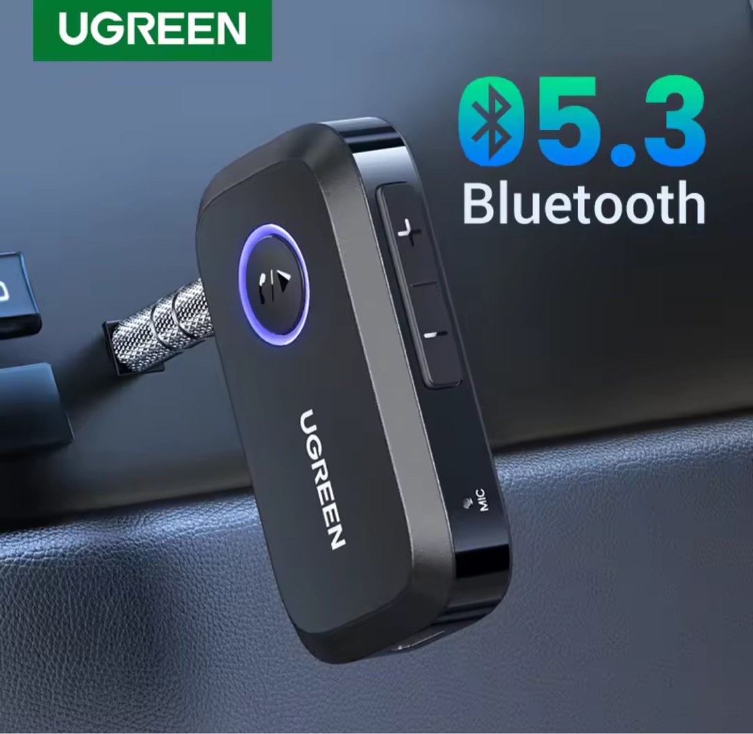 UGREEN Bluetooth 5.3 Receiver Car Adapter, Audio, Other Audio Equipment on  Carousell
