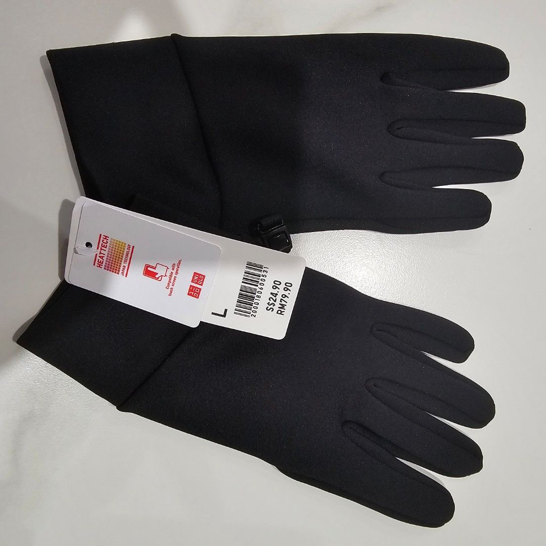 Uniqlo Heattech Winter Gloves Compatible with touch screen operation
