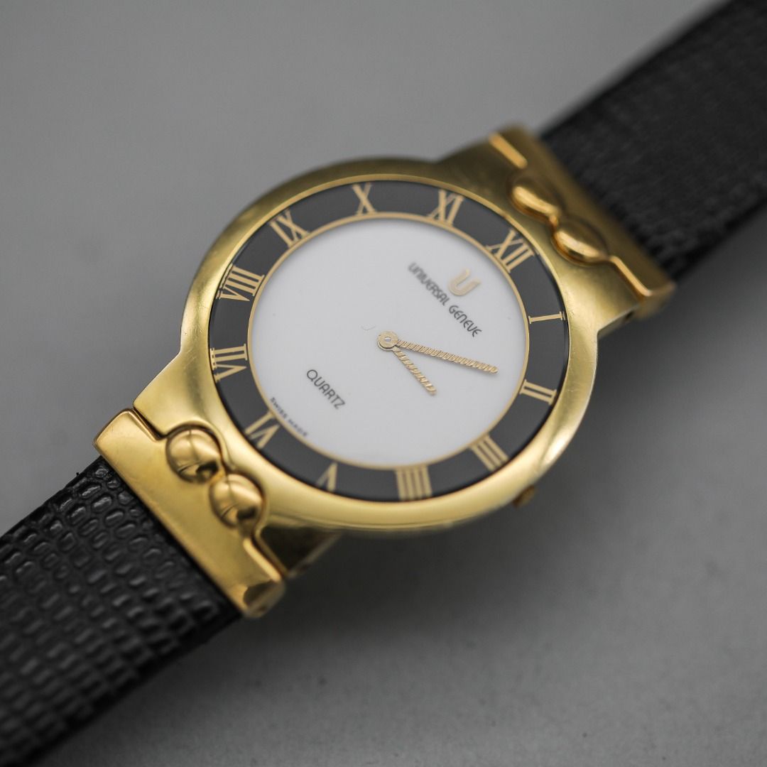 Universal Geneve 18k Gold Electroplated (Category: Luxury Watches) located in Binan City. Submitted by futureisanalog (Listing ID 1259374481, Image 1). Description: .