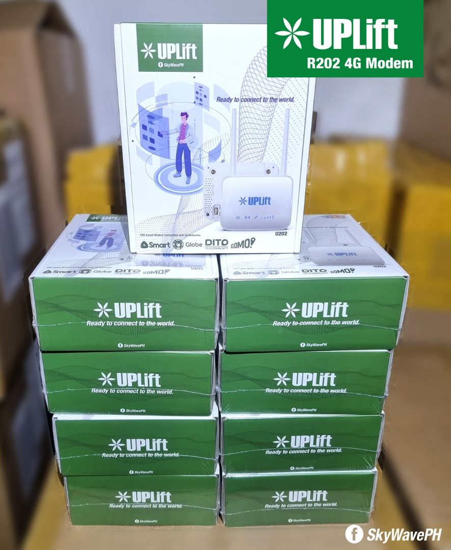 UPLift R202 4G CPE Wifi Modem Full Admin SIM-Based for All Networks ...