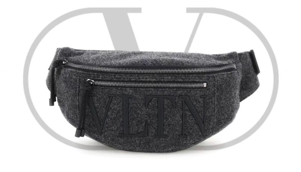 Varsity glitter deals belt bag