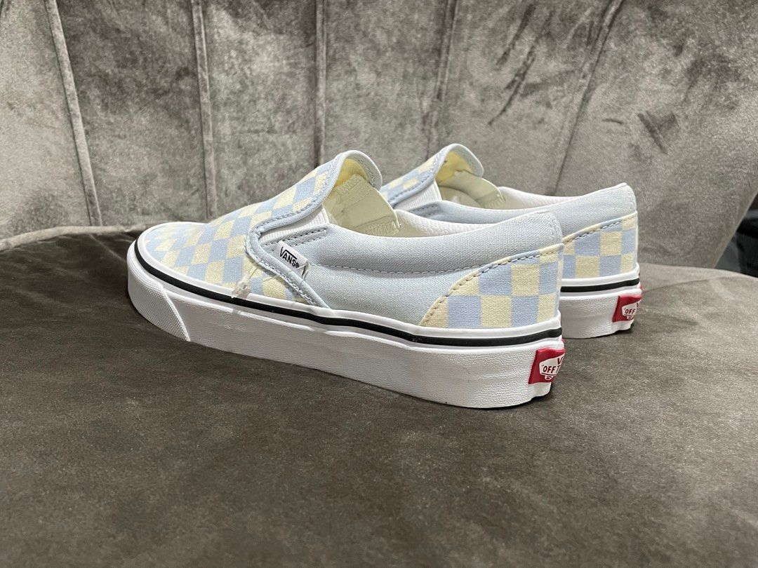 Grey dawn checkerboard vans clearance