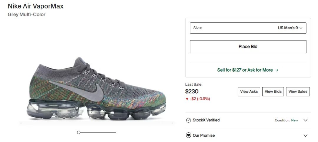Nike air vapormax kaleidoscope hot sale