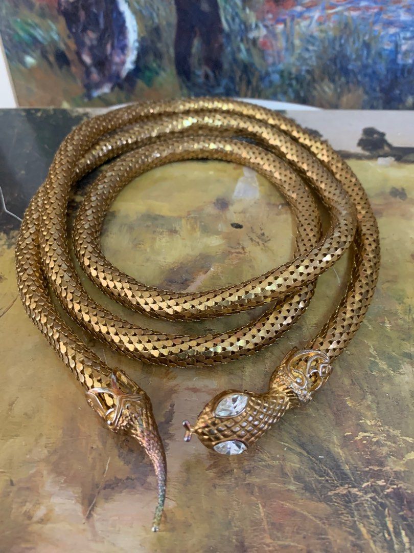 Metal snake belt on sale