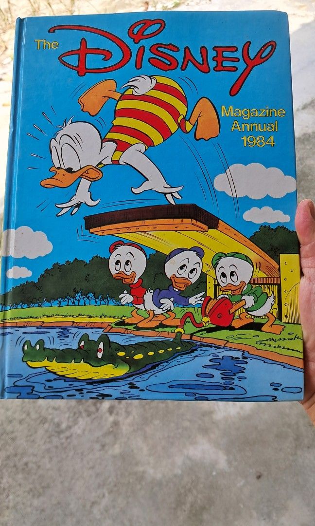 Vintage Disney Magazine Annual 1984, Hobbies & Toys, Books & Magazines
