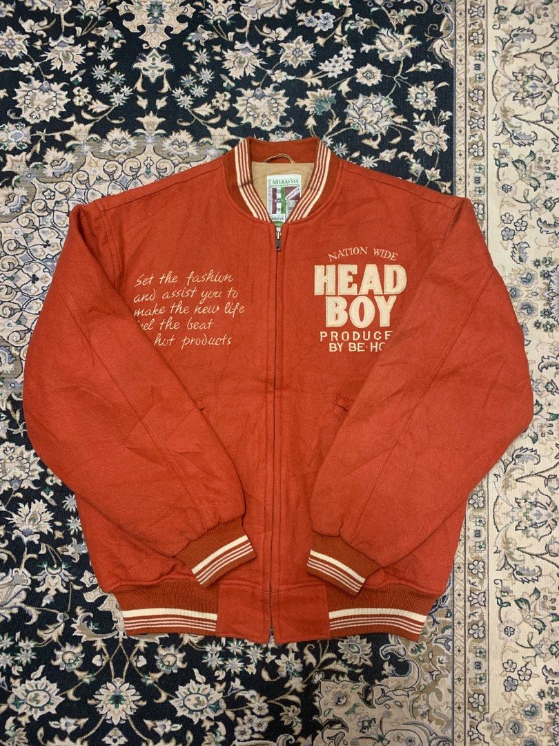 Vintage Wool Varsity Jacket, Men's Fashion, Coats, Jackets and