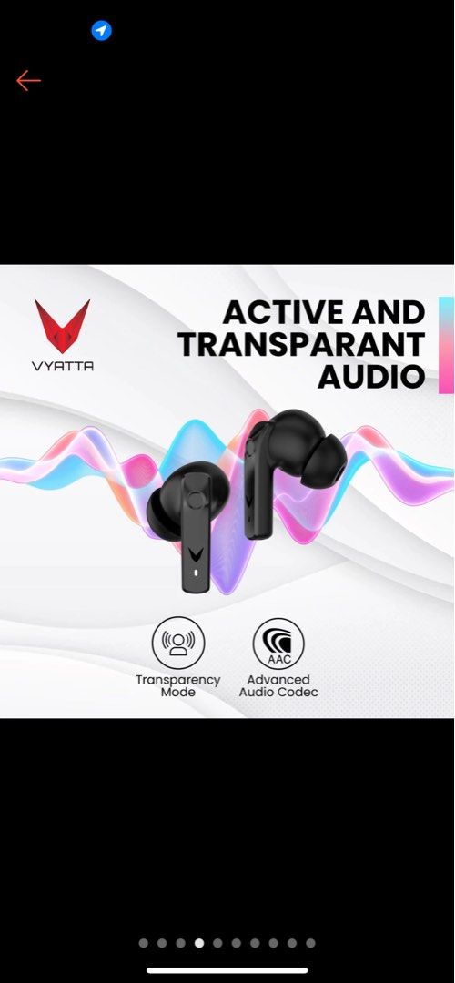 Vyatta bluetooth 2025 earphone