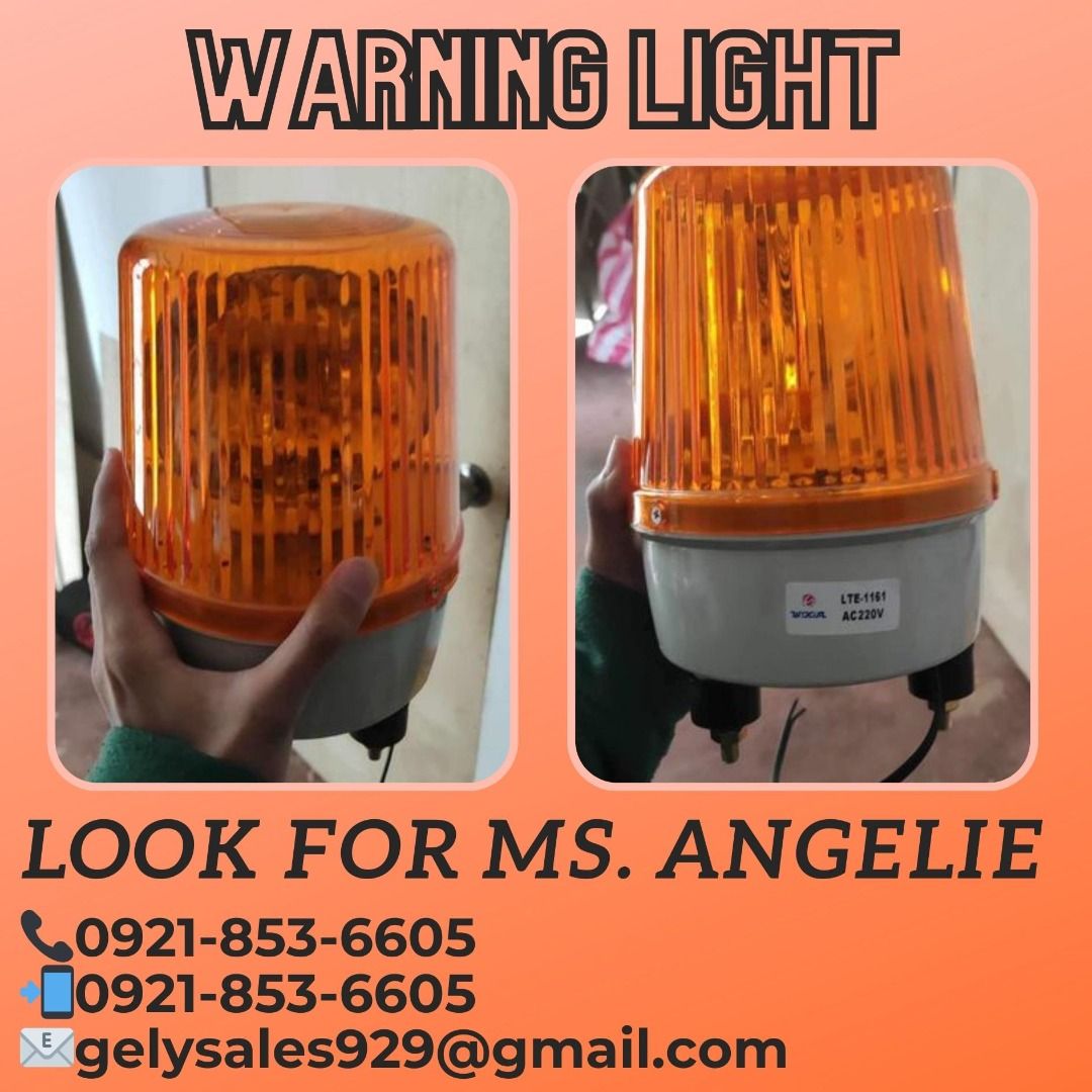 WARNING LIGHT / BEACON LIGHT, Commercial & Industrial, Construction ...