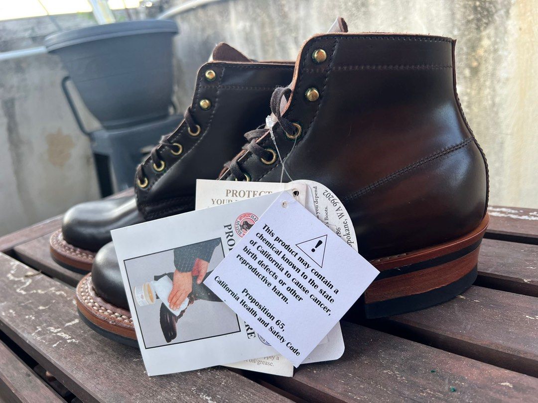 White s Horween Shell Cordovan Semi Dress boot
