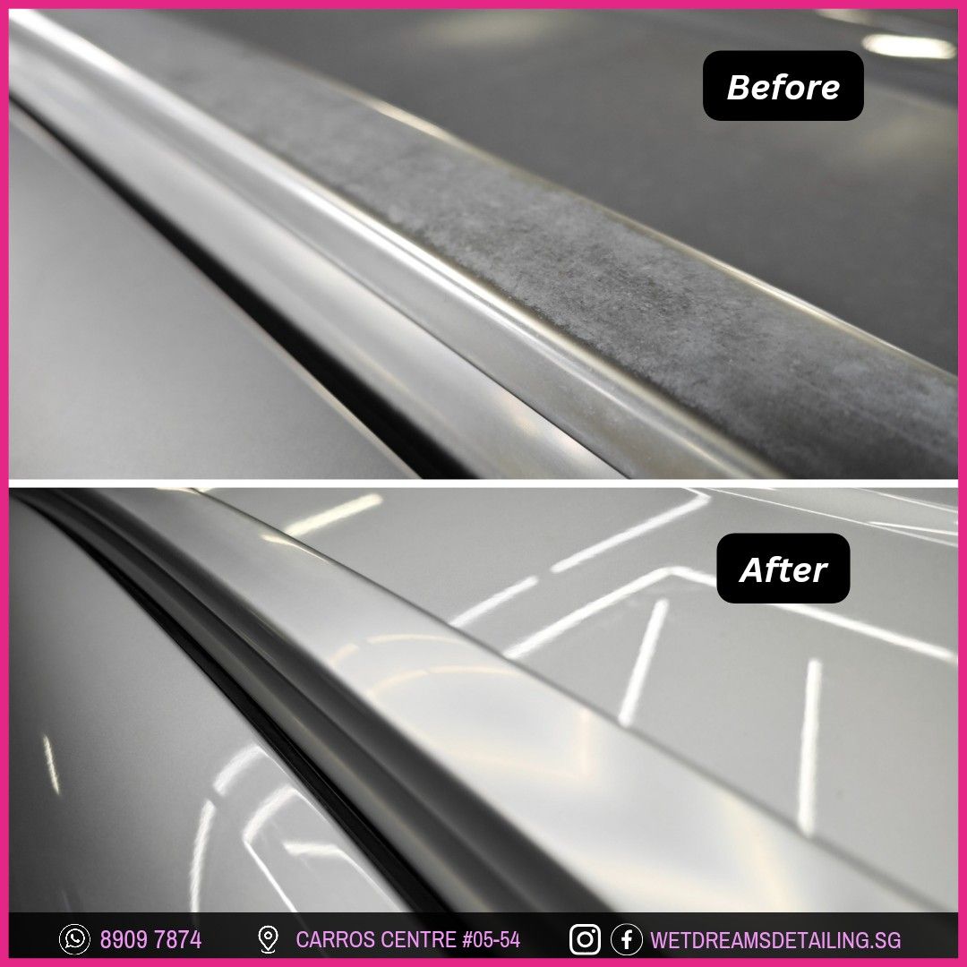 WINDOW TRIM DECHROME WINDOW TRIM POLISHING CHROME DELETE BLACKOUT GLOSS BLACK CARBON FIBER