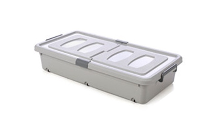 x3 Under Bed Grey Storage Boxes, Furniture & Home Living, Home