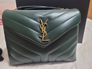 YSL College monogram Sling Bag with top Handle, Luxury, Bags & Wallets on  Carousell