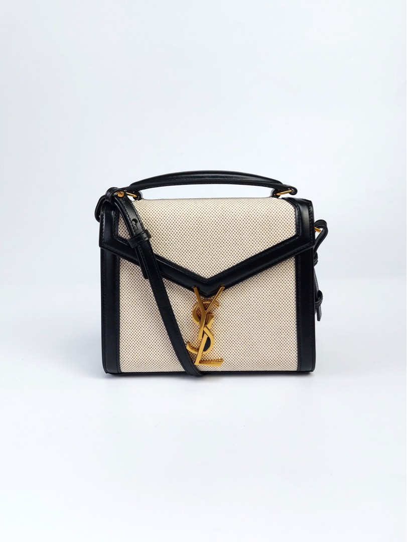 YSL Cassandra top handle bag, Women's Fashion, Bags & Wallets, Cross