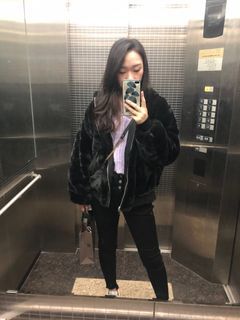 降價‼️Zara人造皮草外套#23衣櫃出清