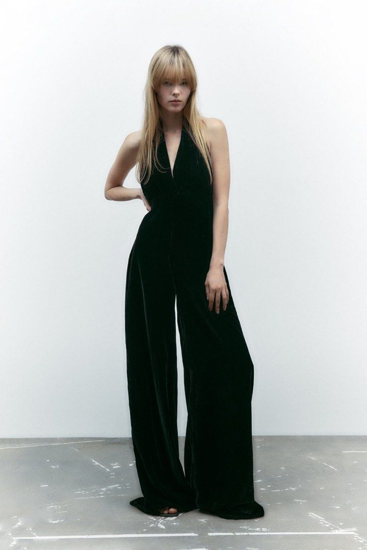 Backless jumpsuit zara cheap